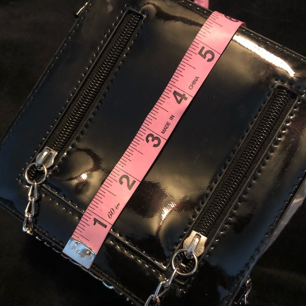 NWOT Custom Rhinestone Dolls Kill Rubix Cube Bag - Picture 2 of 15